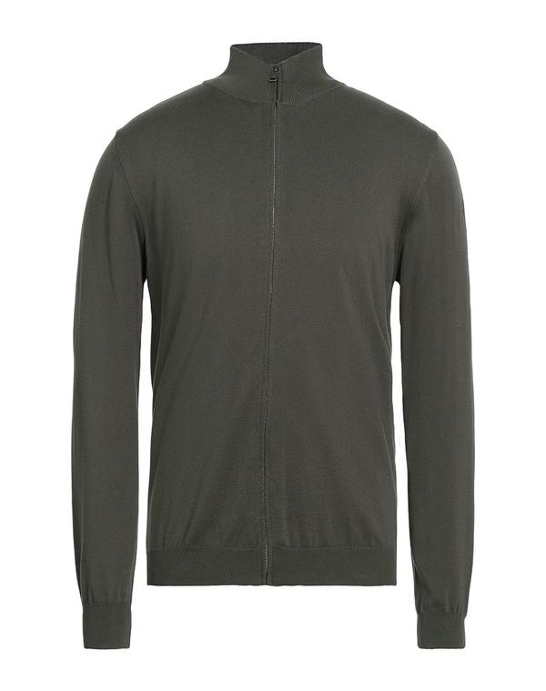 コルマール メンズ アウター ジレー ジッパー付き添い人編み物 COLMAR Military Green 緑であること