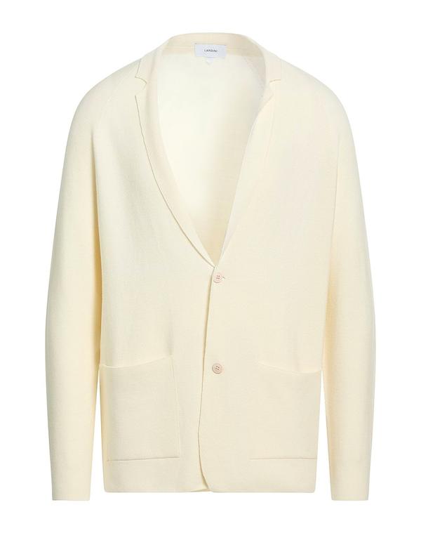 ラルディーニ メンズ アウター ジレー LARDINI Off White 象牙色