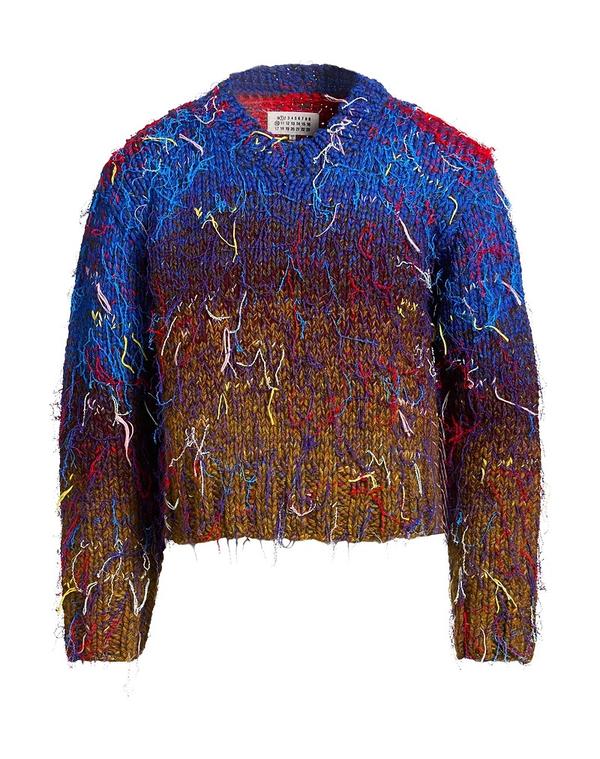 マルタンマルジェラ メンズ トップス プルオーバー ティーシャツ MAISON MARGIELA Blue 青碧