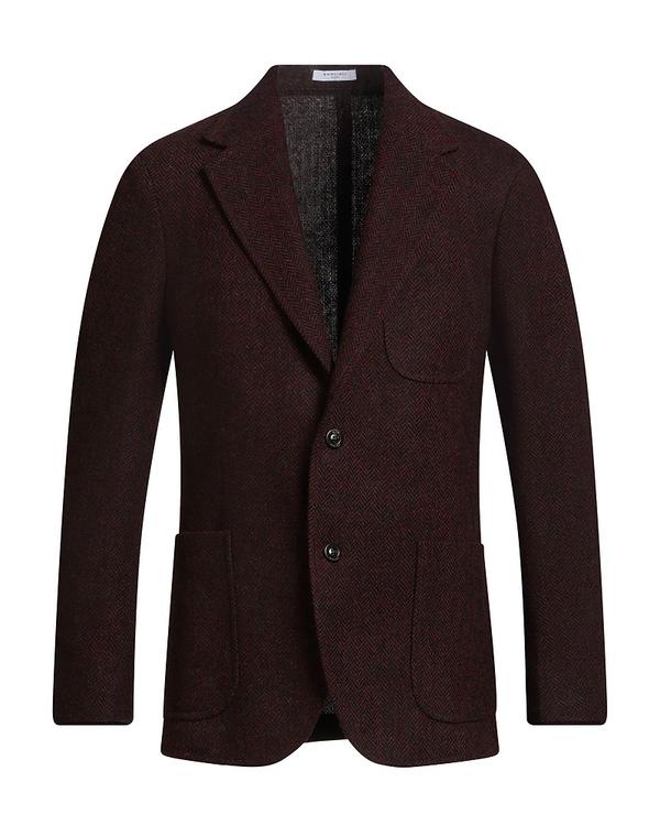 ボリオリ メンズ アウター ジャケット・ブルゾン BOGLIOLI テーラードジャケット Bordeaux