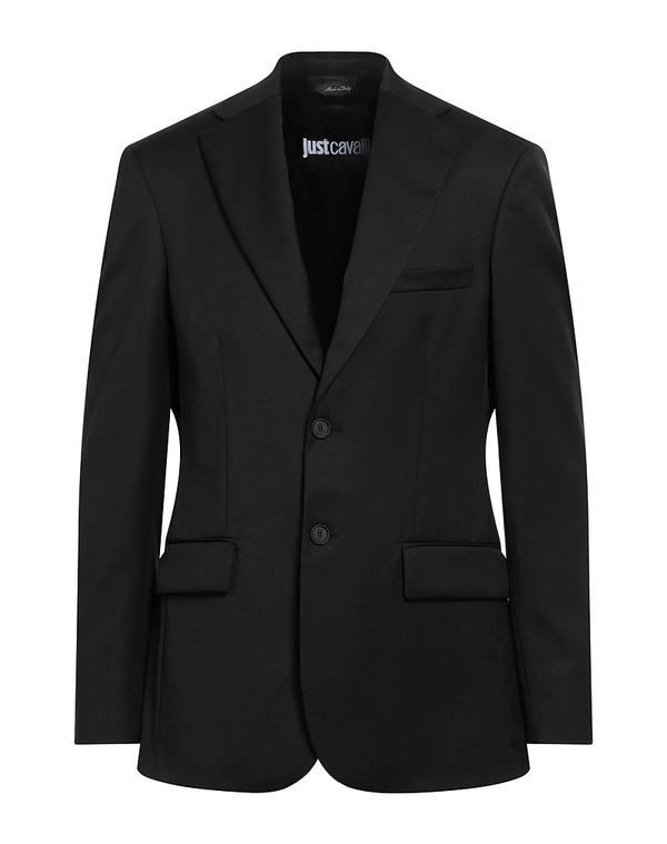 ジャストカバリ メンズ アウター ジャケット・ブルゾン JUST CAVALLI テーラードジャケット Black ブラック