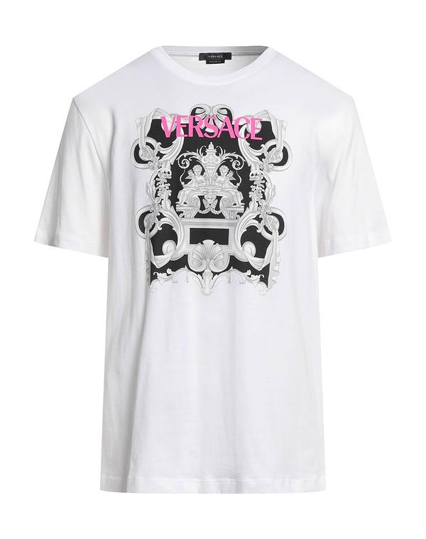 ヴェルサーチ メンズ トップス プルオーバー VERSACE White 白いこと