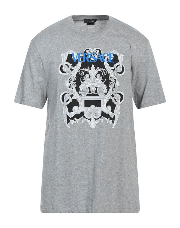 ヴェルサーチ メンズ トップス プルオーバー VERSACE Gray 薄墨色