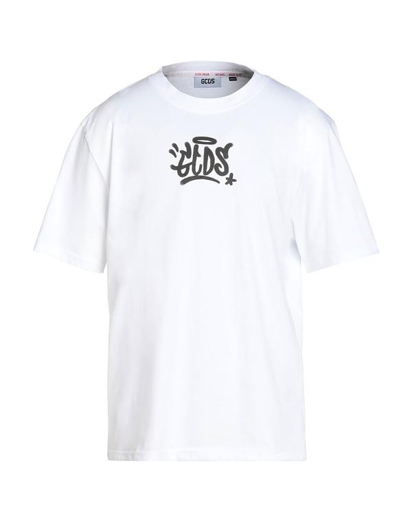 ジーシーディーエス メンズ トップス Tシャツ GCDS White ホワイト|ReVida 店