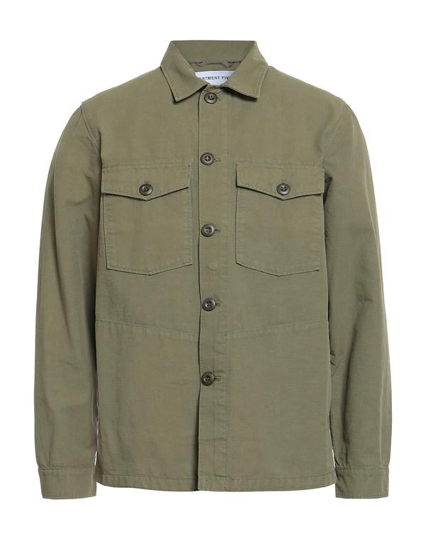 デパートメントファイブ メンズ トップス シャツ DEPARTMENT 5 Military Green グリーン|ReVida 店