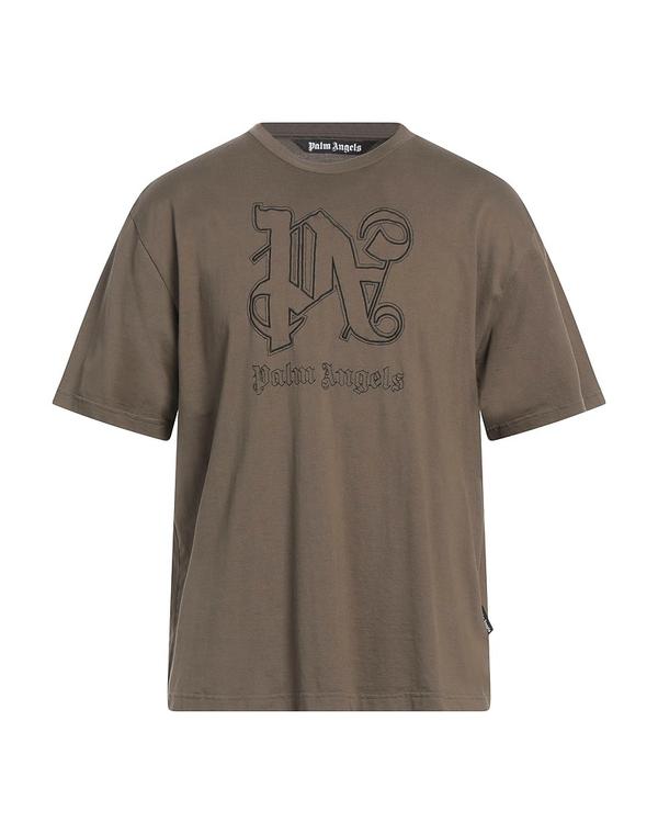 パーム・エンジェルス メンズ トップス プルオーバー PALM ANGELS Military Green 緑であること