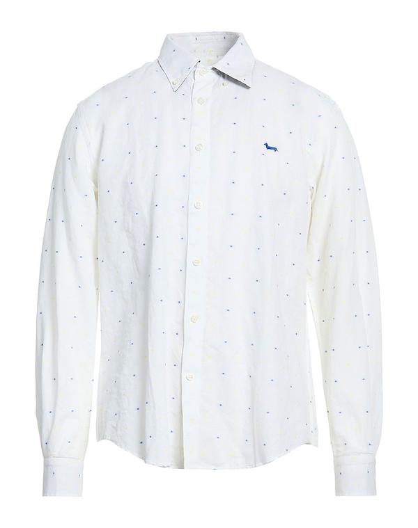 ハーモント & ブレイン メンズ トップス シャツ HARMONT & BLAINE White ホワイト｜ReVida 店