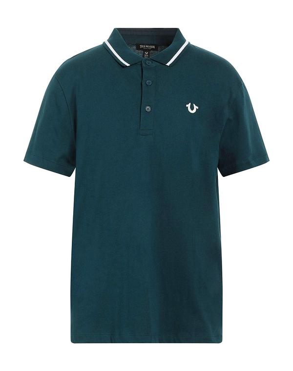 トゥルーレリジョン メンズ トップス スポーツシャツ TRUE RELIGION Emerald エメラルド