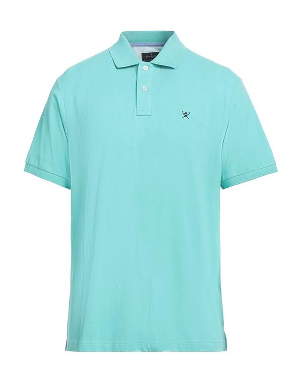 ハケット メンズ トップス ポロシャツ HACKETTurquoise Blue ブルー|ReVida 店