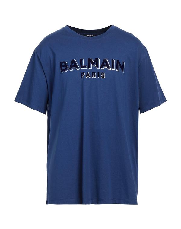 バルマン メンズ トップス プルオーバー BALMAINavy 米国海軍