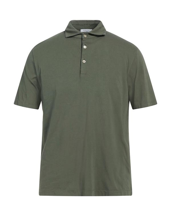 ボリオリ メンズ トップス スポーツシャツ BOGLIOLI Military Green 緑であること ポロシャツ-トップス-メンズファッション