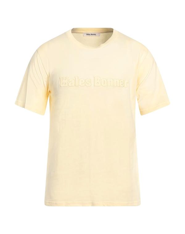 ウェールズ ボナー メンズ トップス Tシャツ WALES BONNER Yellow イエロー｜ReVida 店
