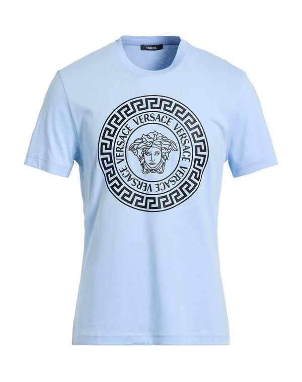 ヴェルサーチ メンズ トップス プルオーバー VERSACE Sky Blue 青み