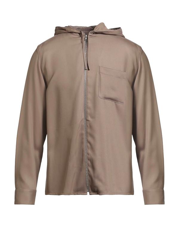 サンドロ メンズ トップス シャツ SANDRO Taupe トープ