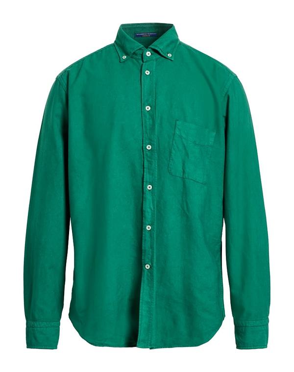 ビーディーバギーズ メンズ トップス プルオーバー B.D.BAGGIES Green 緑であること トップス-カジュアルシャツ