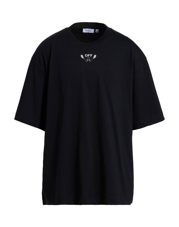 オフ-白いこと メンズ トップス プルオーバー OFF-WHITE Black 黒いこと