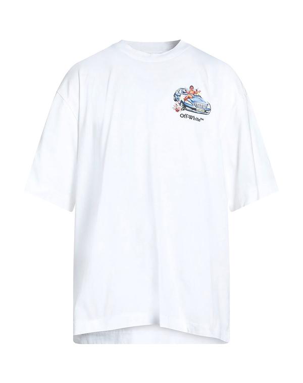 オフ-白いこと メンズ トップス ティーシャツ OFF-WHITE 白いこと Tシャツ・カットソー-トップス-メンズファッション