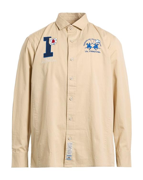 ラ マルティーナ メンズ トップス シャツ LA MARTINA Beige ベージュ