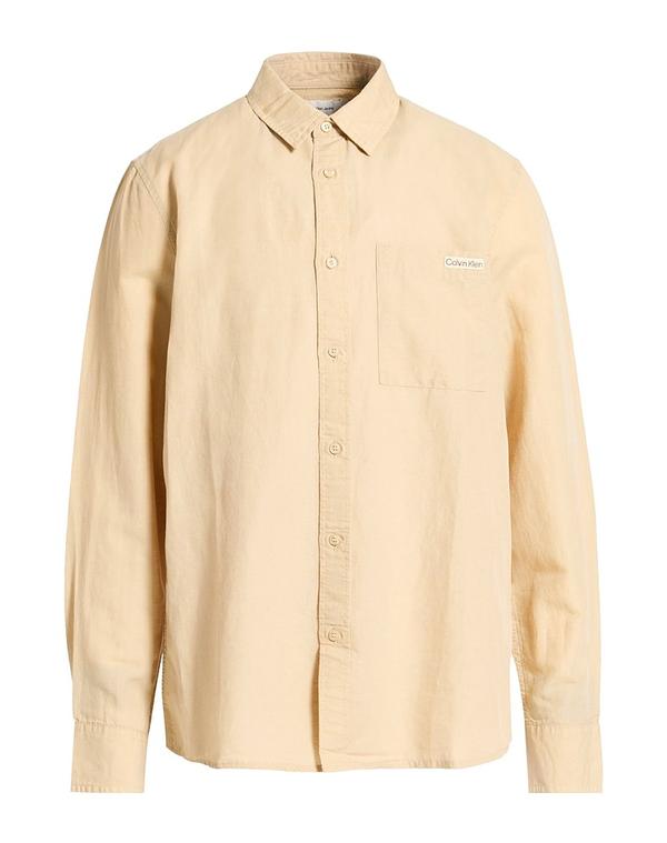 カルバンクライン メンズ トップス シャツ CALVIN KLEIN JEANS Beige ベージュ
