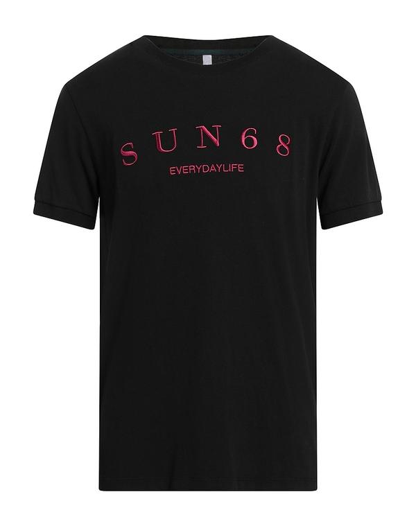 サンシックスティーエイト メンズ トップス Tシャツ SUN 68 Black ブラック|ReVida 店