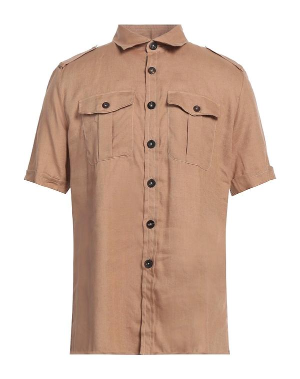 PT トリノ メンズ トップス シャツ PTorino Light Brown ブラウン