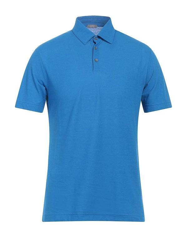 ザノーネ メンズ トップス スポーツシャツ ZANONE Azure Blue 青み