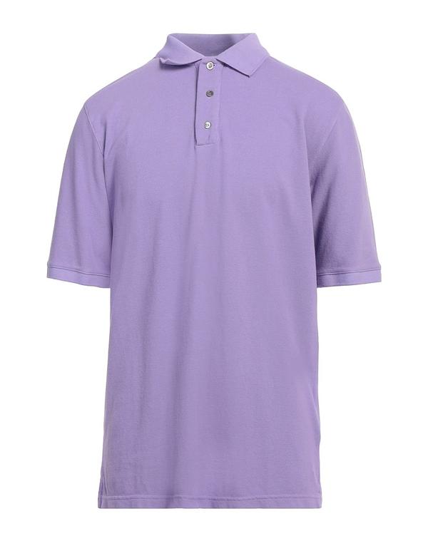 アルファス テューディオ メンズ トップス ポロシャツ ALPHA STUDIO Lilac ライラック|ReVida 店