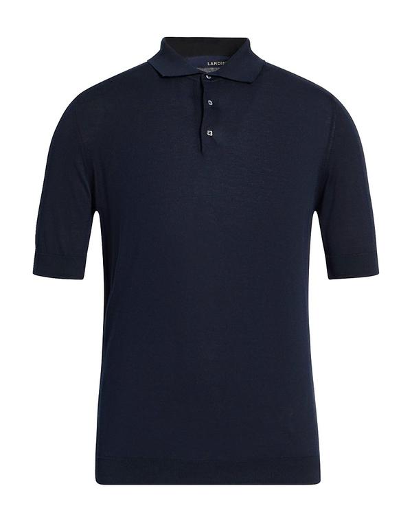 ラルディーニ メンズ トップス シャツ プルオーバー LARDINI Midnight Blue ブルー