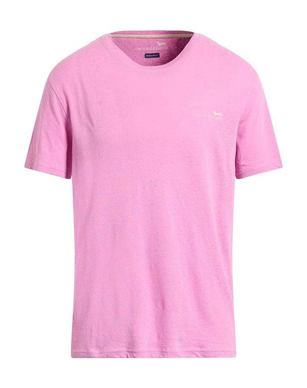 ハーモント \u0026 知恵袋 メンズ トップス プルオーバー HARMONT \u0026 BLAINE Pink サクラ色
