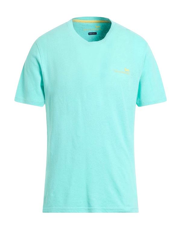 ハーモント \u0026 知恵袋 メンズ トップス プルオーバー HARMONT \u0026 BLAINE Turquoise Blue 青色