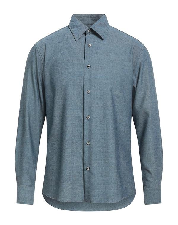 ダンヒル メンズ トップス シャツ DUNHILL Blue Gray グレー