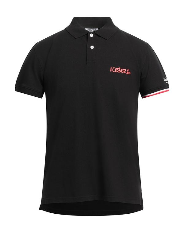 アイスバーグレタス メンズ トップス スポーツシャツ ICEBERG Black 黒いこと