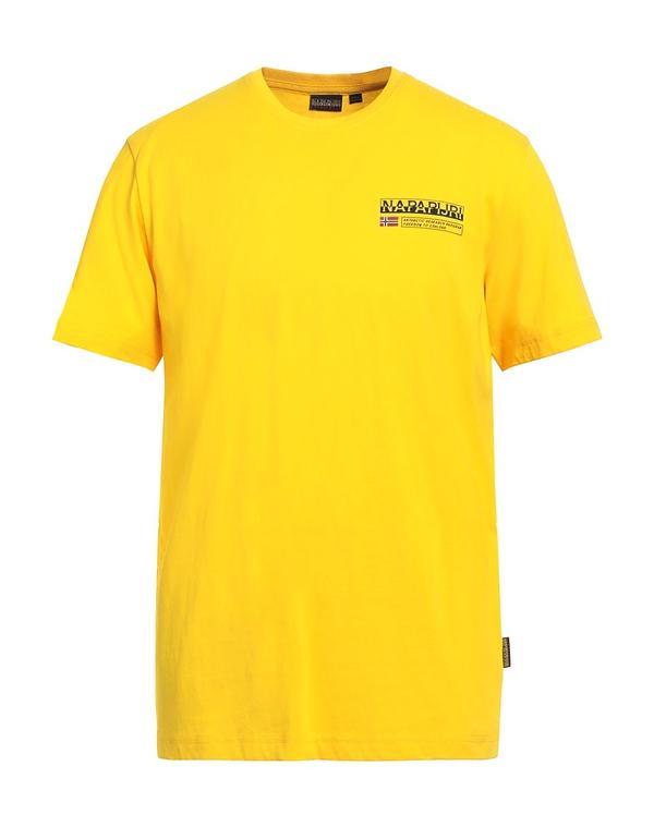 ナパピリ メンズ トップス Tシャツ NAPAPIJRI Yellow イエロー