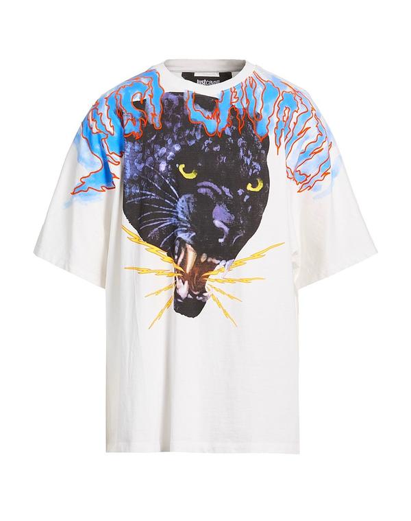 ジャストカバリ メンズ トップス プルオーバー JUST CAVALLI White 白いこと