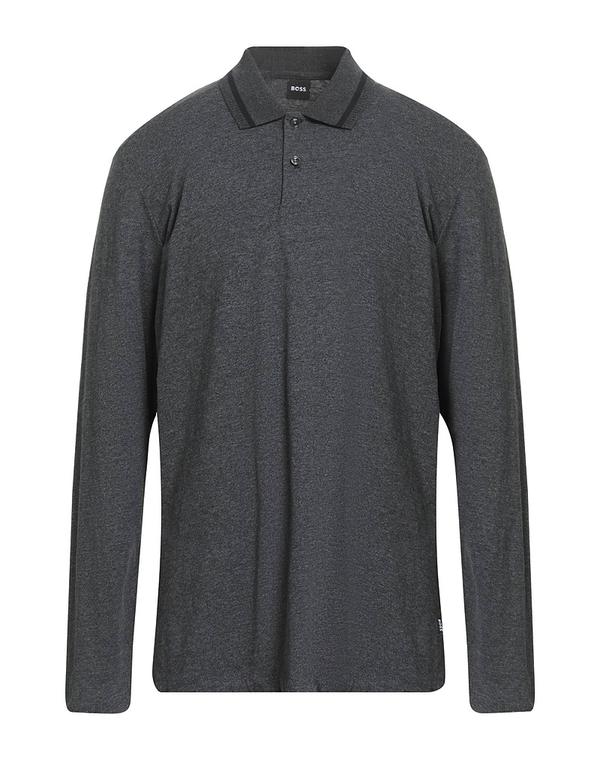 元締め メンズ トップス スポーツシャツ BOSS Charcoal 濃灰色