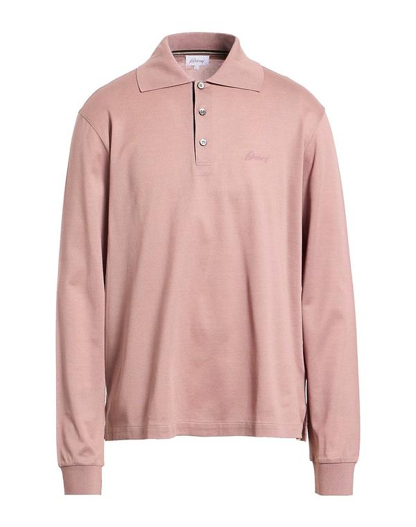 ブリオーニ メンズ トップス スポーツシャツ BRIONI Pink さくら色