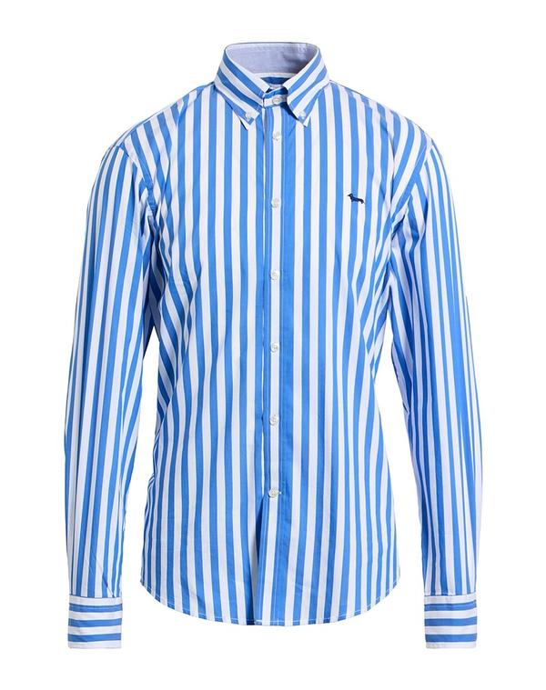 ハーモント \u0026 ブレイン メンズ トップス シャツ HARMONT \u0026 BLAINE Azure Blue ブルー