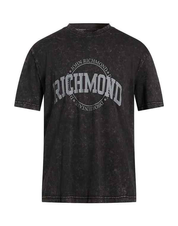 ジョン バージニアの州都 メンズ トップス プルオーバー JOHN RICHMOND Black 黒いこと