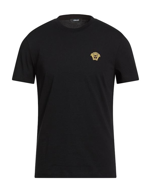ヴェルサーチ メンズ トップス Tシャツ VERSACE Black ブラック｜ReVida 店