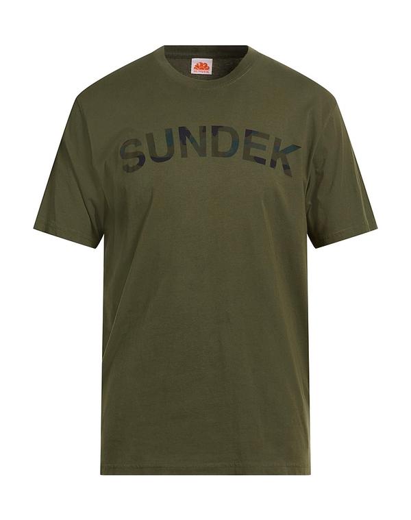 サンデッキ メンズ トップス プルオーバー SUNDEK Military Green 緑であること