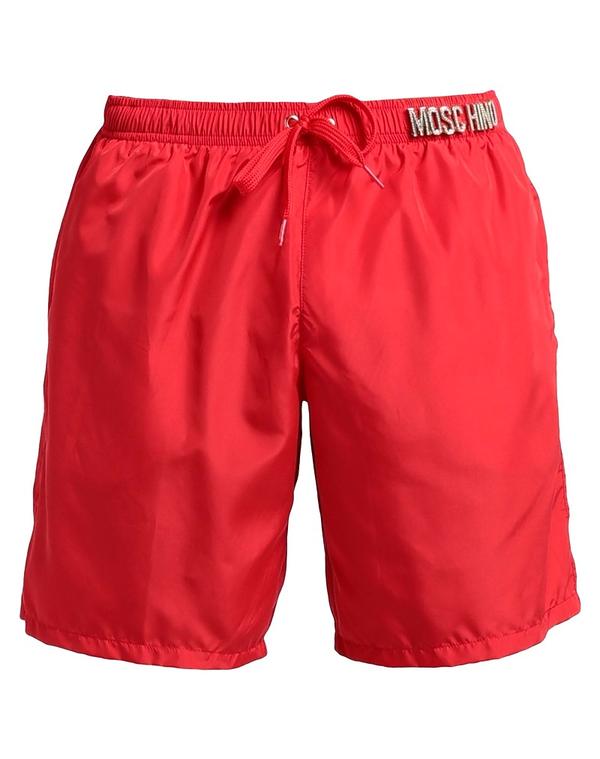 モスキーノ メンズ 水着 ハーフパンツ・ショーツ MOSCHINO 水着（ボクサーパンツ） Red レッド