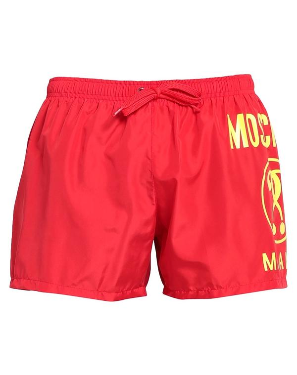 モスキーノ メンズ 水着 ハーフパンツ・ショーツ MOSCHINO 水着（ボクサーパンツ） Red レッド
