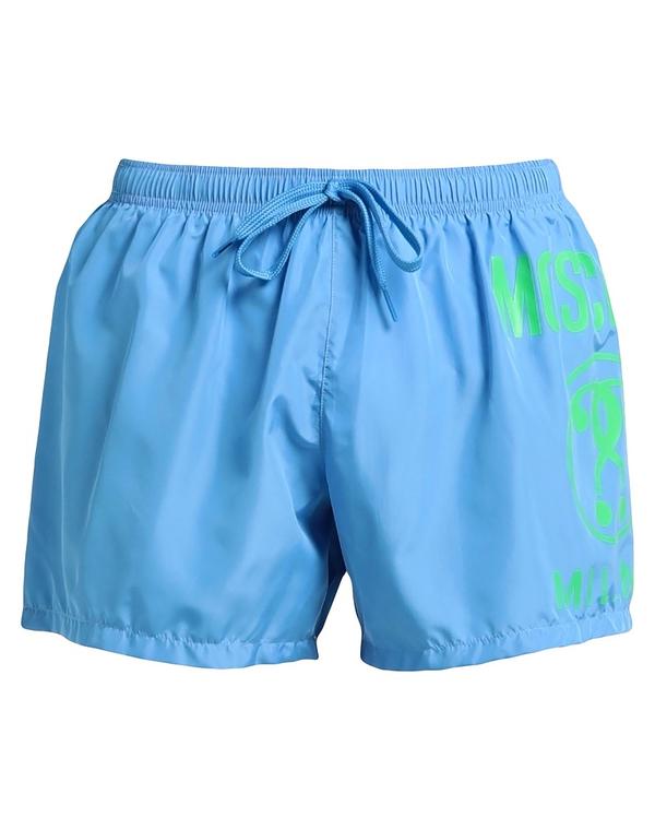 モスキーノ メンズ 水着 ハーフパンツ・ショーツ MOSCHINO 水着（ボクサーパンツ） Sky Blue ブルー
