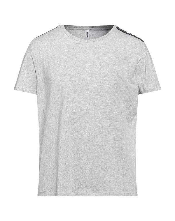 モスキーノ メンズ トップス ティーシャツ MOSCHINO アンダーＴシャツ Light Gray 薄墨色 Tシャツ・カットソー-トップス-メンズファッション