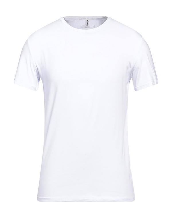 モスキーノ メンズ トップス Tシャツ MOSCHINO アンダーＴシャツ White ホワイト