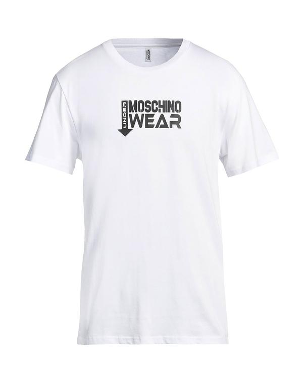 モスキーノ メンズ トップス Tシャツ MOSCHINO アンダーＴシャツ White ホワイト