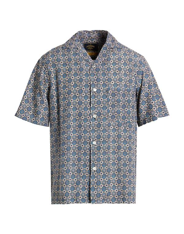 ポーチュギースフランネル メンズ トップス シャツ PORTUGUESE FLANNEL Blue ブルー