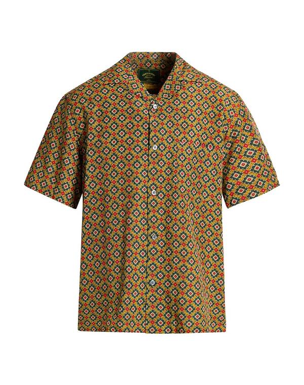 ポーチュギースフランネル メンズ トップス シャツ PORTUGUESE FLANNEL Camel キャメル