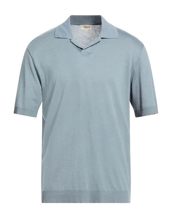 アルテア メンズ トップス スポーツシャツ ALTEA Blue Gray 薄墨色