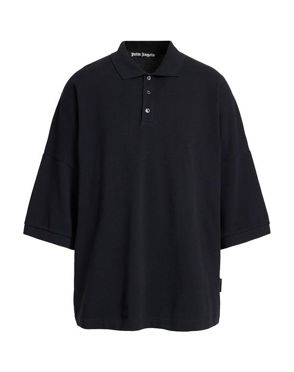 パーム・エンジェルス メンズ トップス スポーツシャツ PALM ANGELS Black 黒いこと